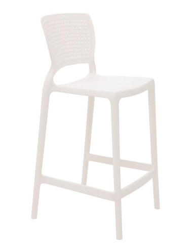 tabouret safira blanc