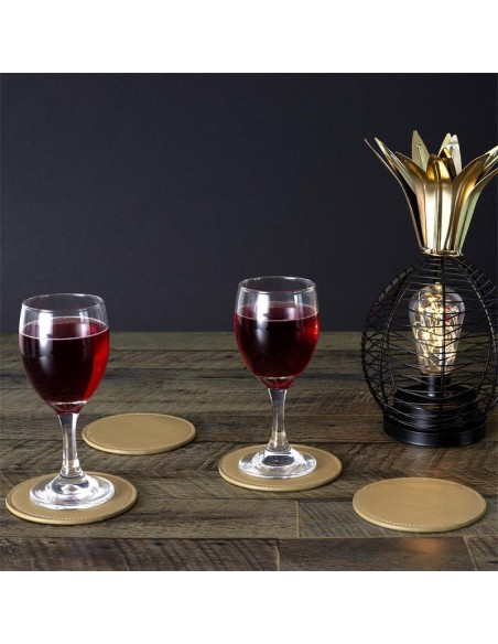 ka5087-dessous de verre effet dore x4 m24