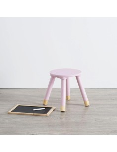 tabouret douceur rose