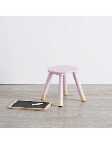 tabouret douceur rose