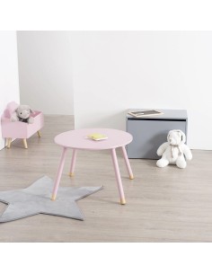 127152a - table ronde douceur rose d60