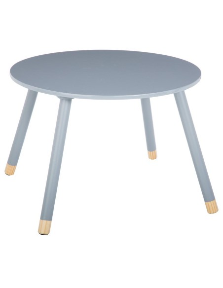 127152c - table ronde douceur gris d60