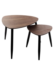 166640-table cafe mileo noyer x2