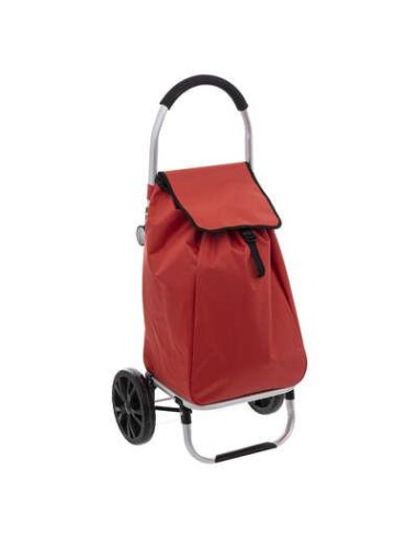 157394c - chariot pliant 2roues alu rose