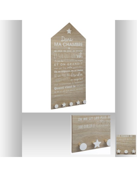 patere geante regles chambre