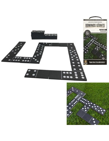 jeu exterieur 28 dominos grand format m6
