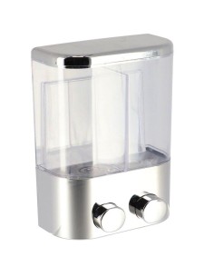 distributeur a savon mural abs a fixer 700 ml - chrome