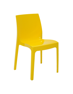 chaise alice jaune
