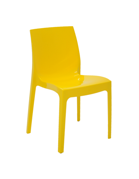 chaise alice jaune