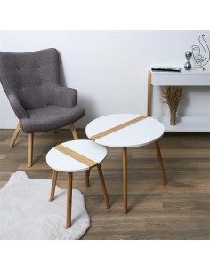 hd7356 - table gigogne bicolore relief blanc 2/2 m1