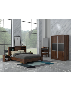 wr0015-mp - dressing walnut 120x58x188 cm