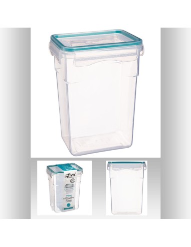 146522 - boite haute pp 1,4l clipeat L. 13,5 x P. 10,5 x H. 18 cm