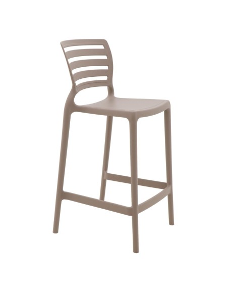 tabouret sofia taupe