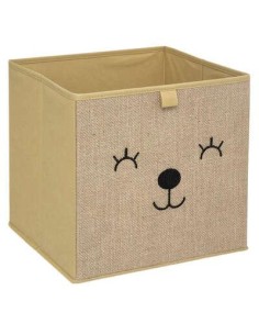 174305 - boite rgmt jute ourson 29x29