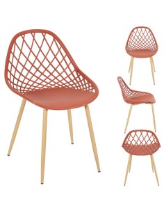 chaise exterieur pp malaga terracotta m4