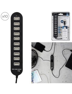 hub multiport usb x10 m12