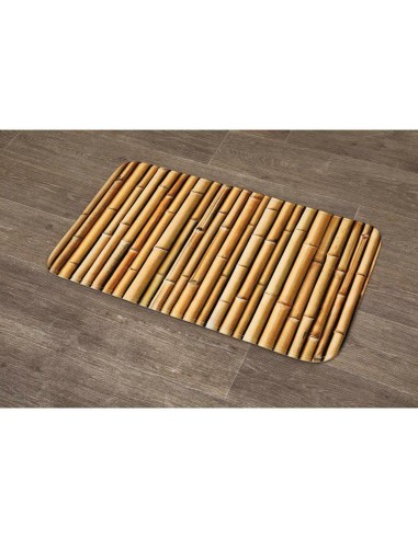 tapis microfibre imprime 45x75 cm - mekong