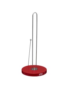 169133b - porte et +stop rouge neo D. 15 x H. 34,5 cm