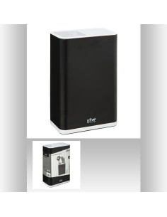 pot ust/couteau abs noir neo L. 16,5 x P. 10 x H. 24 cm