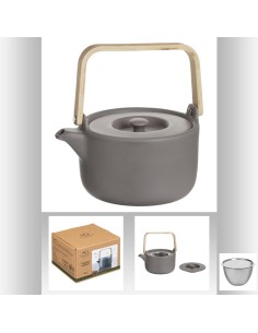 theiere cera nature taupe 80cl