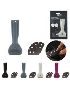 kb56911 - grattoir plaque vitroceramique avec 5 lames m24 a4/in24/m24