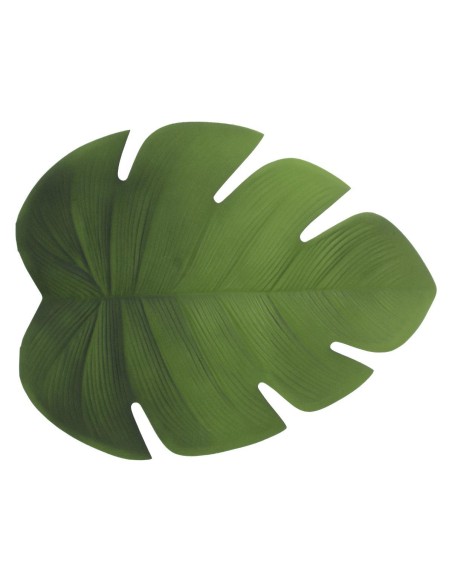 160727a - set table leaf vert 47x38 L. 47 x P. 37,5 x H. 0,2 cm