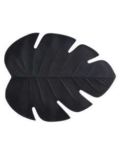 set table leaf noir 47x38 L. 47 x P. 37,5 x H. 0,2 cm