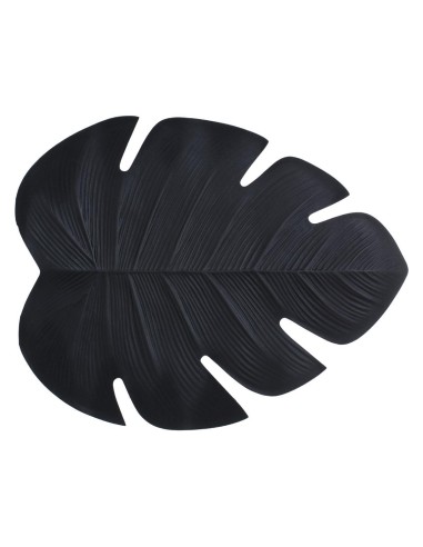 set table leaf noir 47x38 L. 47 x P. 37,5 x H. 0,2 cm