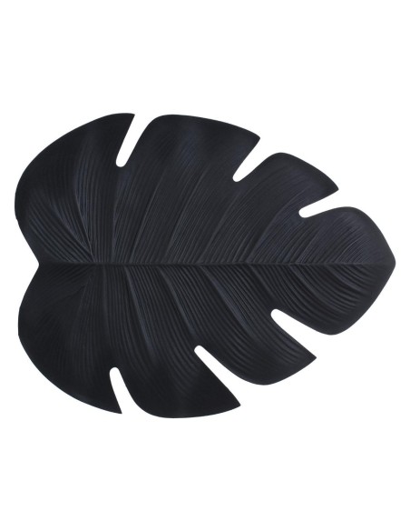 set table leaf noir 47x38 L. 47 x P. 37,5 x H. 0,2 cm