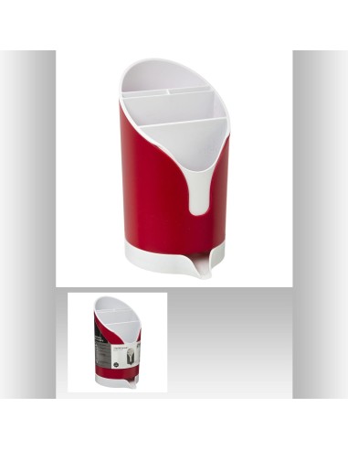 egouttoir couv abs rouge neo D. 11 x H. 20,5 cm