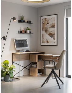 17775 - bureau tiago sepet pieds noir