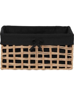 8415710403 - paniere gm papier ajoure tresse forme rectangulaire 40x28x20 cm - n