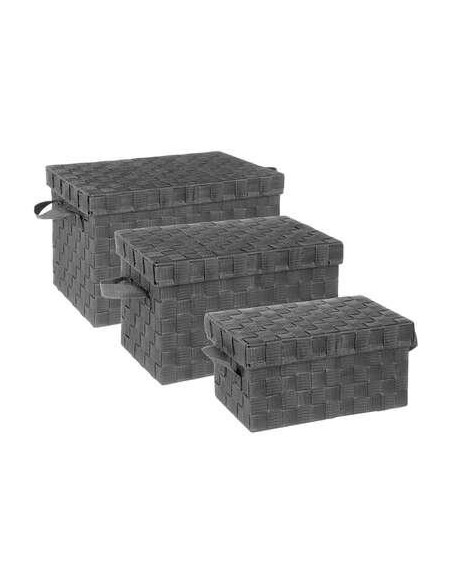 boite rect  anthracite lise -gm