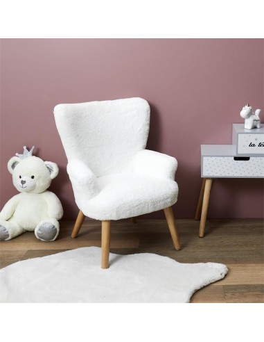 fauteuil helsinki enfant imitation fourrure m1 a1/m1