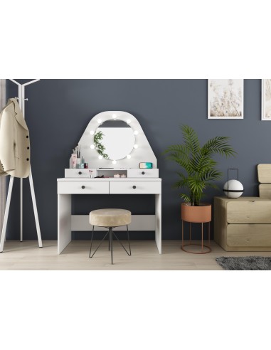 1737 coiffeuse star blanc