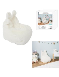 fauteuil poire enfant ted imitation fourrure m1 a1/m1