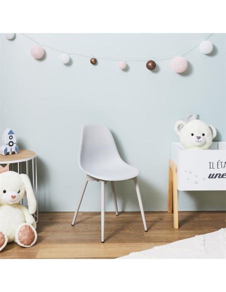 hd7481 - chaise enfant lina gris m4