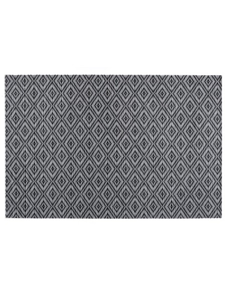 150105a - set table geo noir 45x30 L. 45 x P. 30 x H. 0 cm