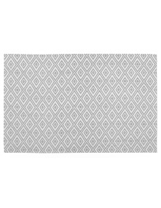 150105b - set table geo blanc 45x30 L. 45 x P. 30 x H. 0 cm