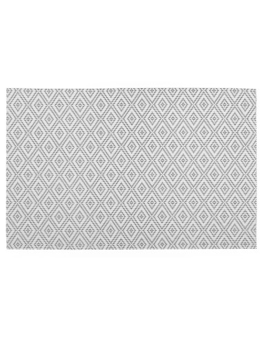 150105b - set table geo blanc 45x30 L. 45 x P. 30 x H. 0 cm