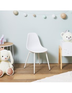 hd7480 - chaise enfant lina blanc m4