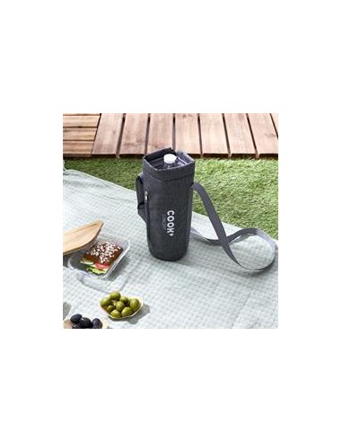 ka5594 - sac fraicheur bouteille 1.5l gris m24