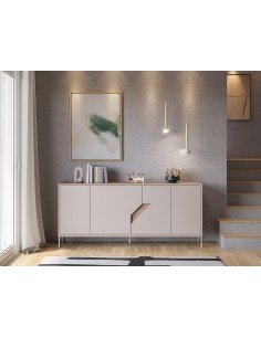 18811 - buffet lilou 4p 180cm sepet/créme