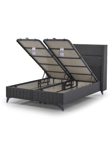 tete de lit carbon 160 couleur: z1007 beige