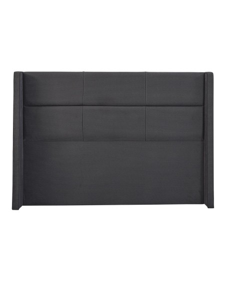 tete de lit carbon 160 couleur: n1029 gris