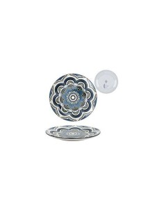 ka5571 - coupelle mandala bleu d15cm m18