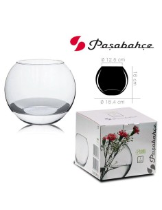 16785-vase rond 16cm