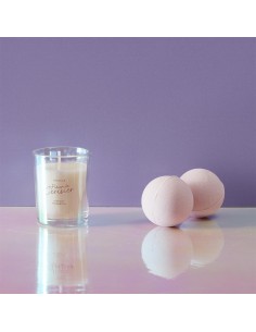 sc0574 - coffret bougie et bombes de bain x2 m12