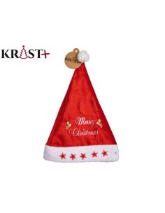 79355-bonnet pere noel etoiles led grand