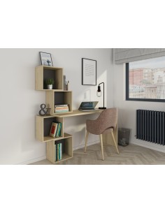 9180 - bureau book chene nat/ombr